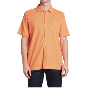 TOMMY BAHAMA  Emfielder IslandZone Button down Camp Shirt Men M Supima Cotton